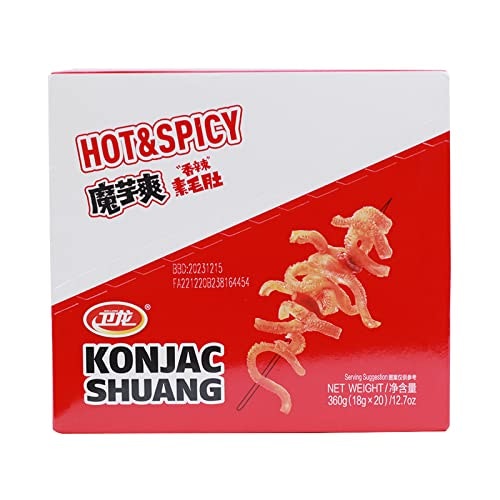 WeiLong Konjac Spicy Snack 20-Pack: $8.46 WeiLong Konjac Spicy Snack 20-Pack: $8.46