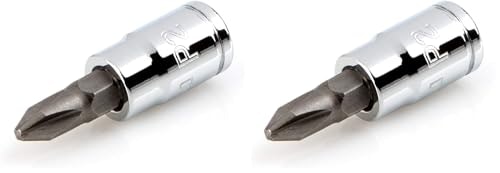 Tekton 1/4" Drive #2 Phillips Bit Socket 2-Pack: $8