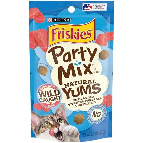 Purina Friskies Natural Yums Wild Tuna Cat Treats 2.1-oz. 10-Pack: $8.90