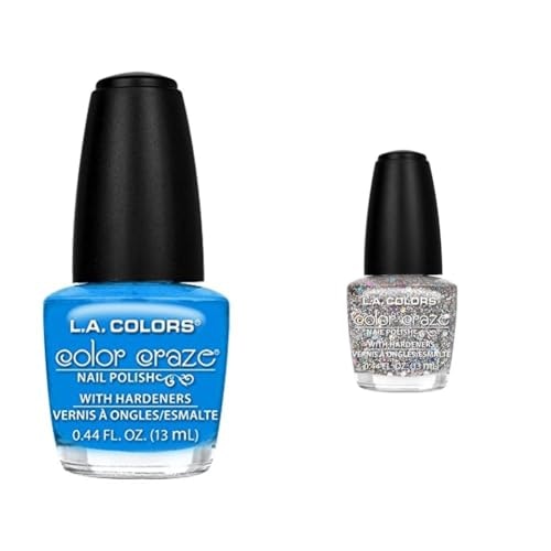 L.A. Colors Craze Nail Polish 2-Pack: $1.96