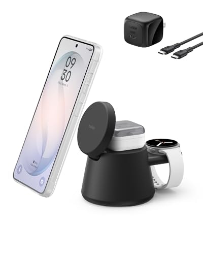 Belkin 25W 3-in-1 Qi2 Magnetic Wireless Charging Station: $59.99 Belkin 25W 3-in-1 Qi2 Magnetic Wireless Charging Station: $59.99