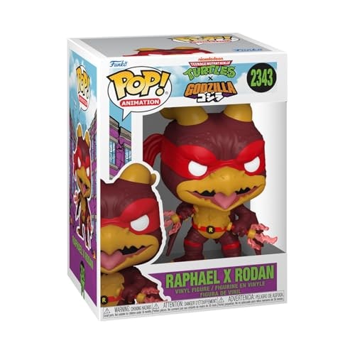 Funko Pop! Animation Godzilla x TMNT Raphael x Rodan Figure: $14.88 Funko Pop! Animation Godzilla x TMNT Raphael x Rodan Figure: $14.88