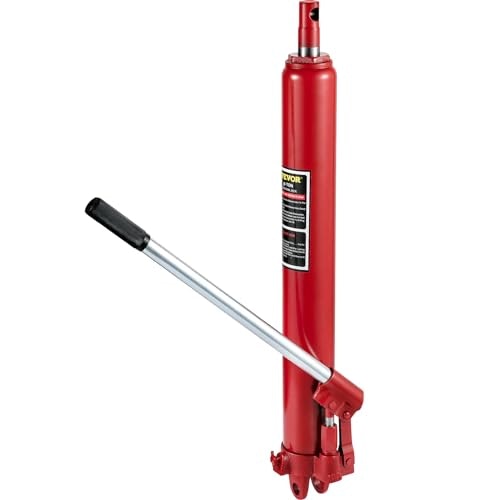 Vevor 8-Ton Hydraulic Long Ram Jack: $37.07