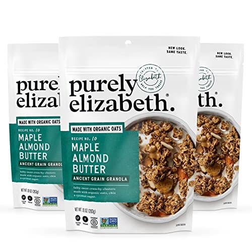 Purely Elizabeth Maple Almond Butter Ancient Grain Granola 10oz 3-Pack: $14.13 Purely Elizabeth Maple Almond Butter Ancient Grain Granola 10oz 3-Pack: $14.13