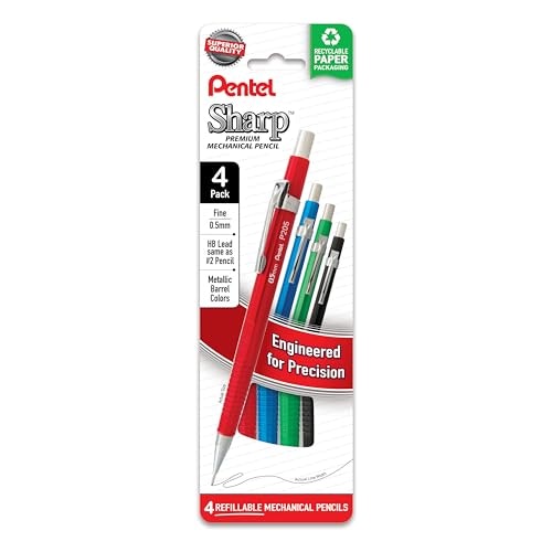 Pentel P205 Metallic 0.5mm Mechanical Pencil 4-Pack: $11.11 Pentel P205 Metallic 0.5mm Mechanical Pencil 4-Pack: $11.11