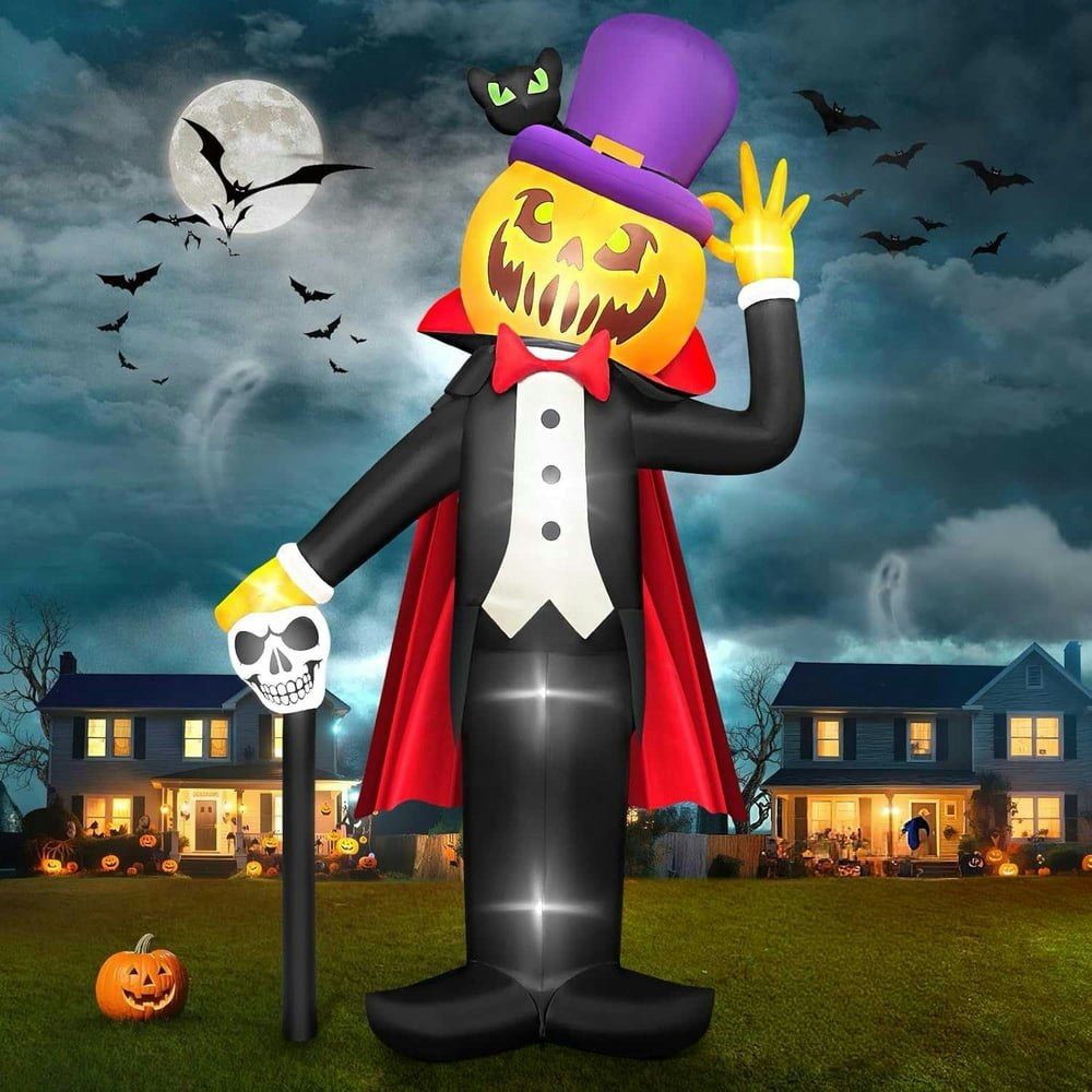 Kalolary 14-Foot Halloween Inflatable Vampire Pumpkin: $89.99