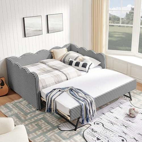 Keiki Full Size Upholstery Daybed with Trundle: $406.33 Keiki Full Size Upholstery Daybed with Trundle: $406.33