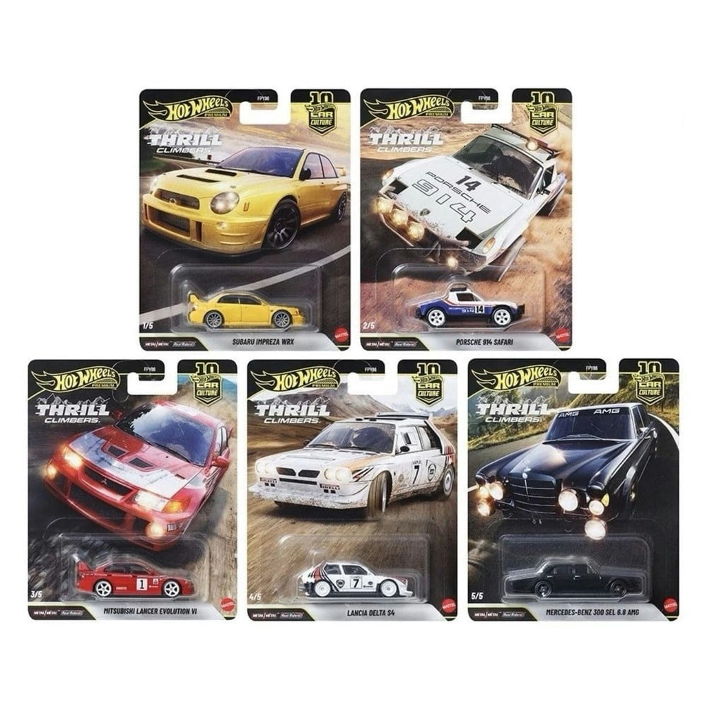 Hot Wheels Premium Car Culture Thrill Climbers 1:64 Scale 5-Car Set: $32.98 Hot Wheels Premium Car Culture Thrill Climbers 1:64 Scale 5-Car Set: $32.98