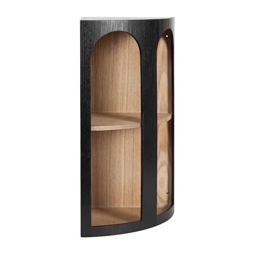 Kate and Laurel Elloree 16" x 11" x 24" Corner Shelf Cabinet: $115.49 Kate and Laurel Elloree 16" x 11" x 24" Corner Shelf Cabinet: $115.49