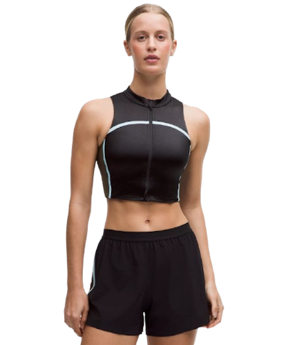 lululemon Women's Satin Shine Full-Zip Tank Top for $39 + free shipping