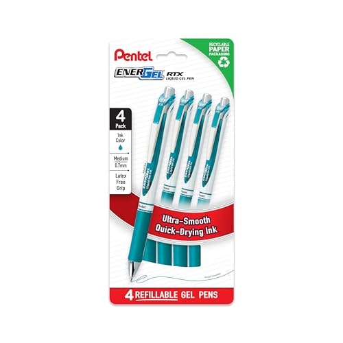 Pentel EnerGel RTX 0.7mm Medium Gel Pens 4-Pack: $8.27 Pentel EnerGel RTX 0.7mm Medium Gel Pens 4-Pack: $8.27