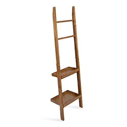 Kate and Laurel Lowry Farmhouse Wood Ladder Shelf: $146.29 Kate and Laurel Lowry Farmhouse Wood Ladder Shelf: $146.29