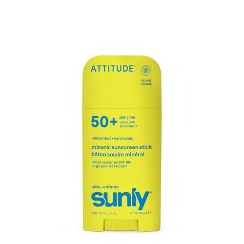 Attitude Unscented Mineral Sunscreen Stick 60g: $20.07