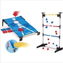 EastPoint 3-in-1 Cornhole, Ladderball & Bottle Smash Outdoor Game for $17 + free shipping