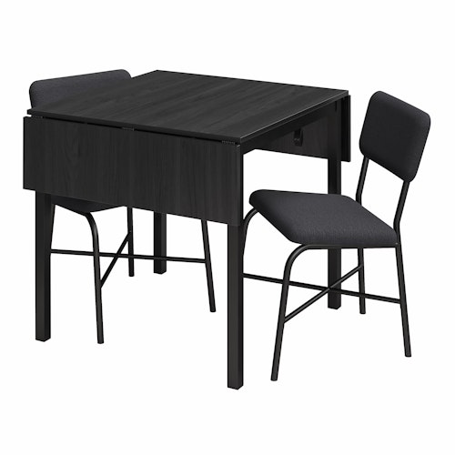 Mainstays 3-Piece Drop Leaf Table & Dining Chair Set for $79 + free shipping