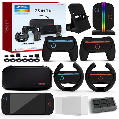 23-in-1 Accessories Bundle for Nintendo Switch 2 for $20 + free shipping w/ Prime