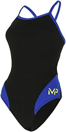 Michael Phelps Women's Splice Comp Back Swimsuit for $10 + free shipping w/ Prime