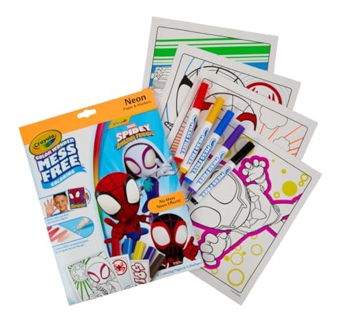Crayola Color Wonder Spidey and His Amazing Friends Coloring Kit: $6.91 Crayola Color Wonder Spidey and His Amazing Friends Coloring Kit: $6.91