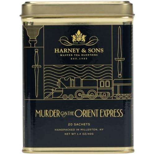 Harney & Sons Murder on the Orient Express Black Tea 20-Sachet Tin: $8.97 Harney & Sons Murder on the Orient Express Black Tea 20-Sachet Tin: $8.97