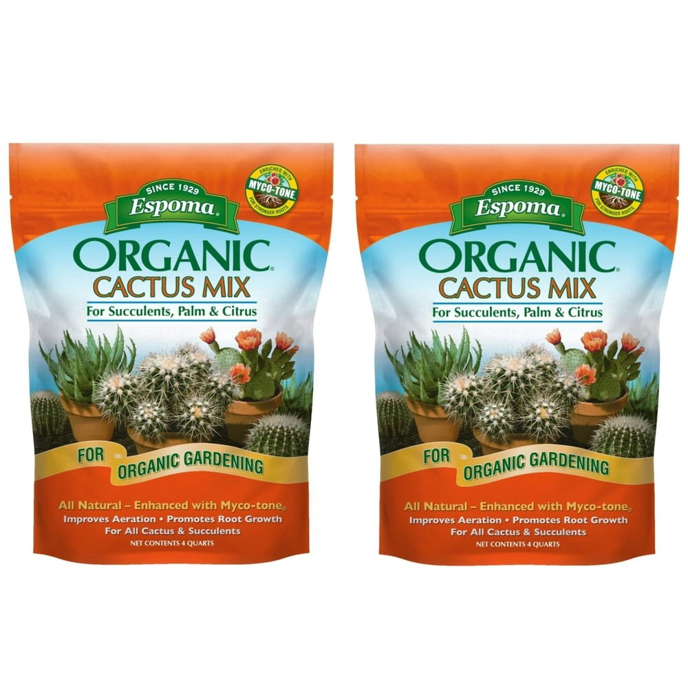 Espoma Organic Cactus Mix 4-Quart 2-Pack: $17.56 Espoma Organic Cactus Mix 4-Quart 2-Pack: $17.56