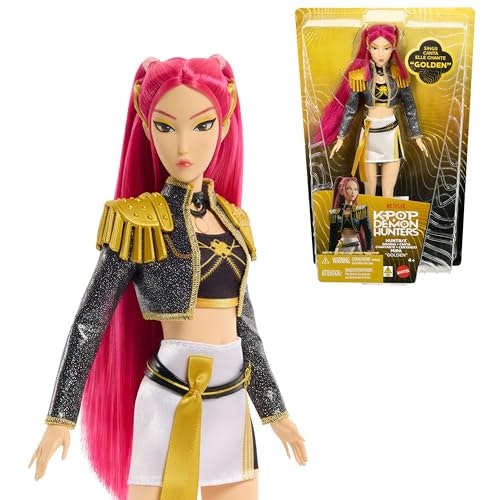 Mattel Kpop Demon Hunters Mira Golden Singing Doll: $31.98