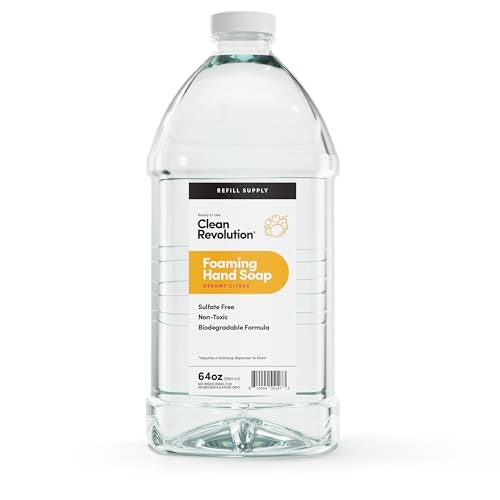 Clean Revolution Foaming Hand Soap Refill 64-oz.: $10.64 Clean Revolution Foaming Hand Soap Refill 64-oz.: $10.64