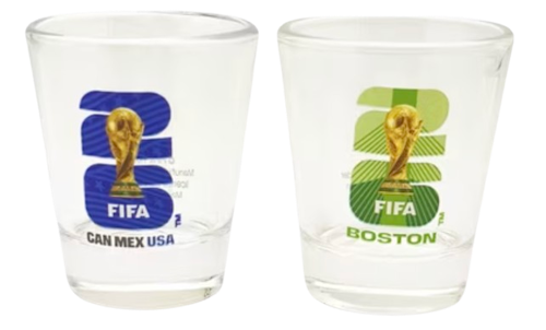 FIFA World Cup 2026 Host City & Country Soccer Shot Glass Set for $6 + free shipping w/ $35