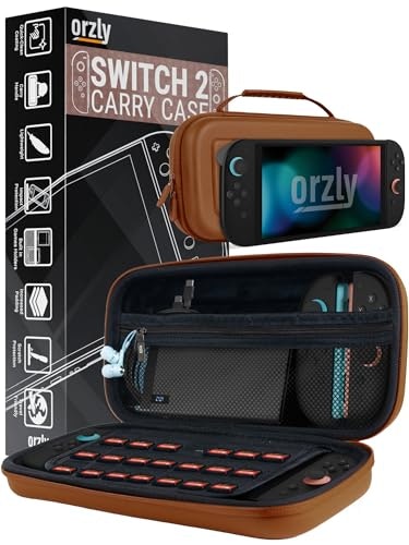 Orzly Nintendo Switch 2 Protective Travel Carry Case: $25.49 Orzly Nintendo Switch 2 Protective Travel Carry Case: $25.49