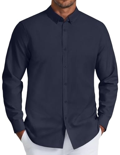 Coofandy Men's Long Sleeve Button Down Oxford Shirt: $17.99 Coofandy Men's Long Sleeve Button Down Oxford Shirt: $17.99