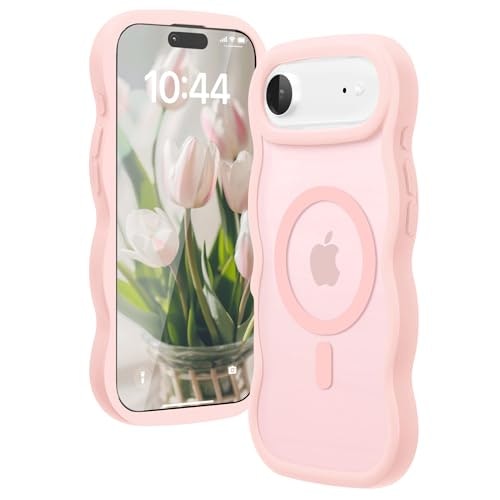 Amzfield Wavy Frame MagSafe Case for iPhone: $8.49 Amzfield Wavy Frame MagSafe Case for iPhone: $8.49