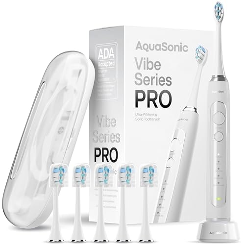 Aquasonic Vibe Series Pro Electric Toothbrush 6-Pack: $49.95 Aquasonic Vibe Series Pro Electric Toothbrush 6-Pack: $49.95