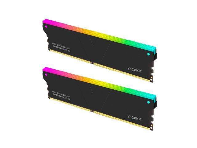 V-Color 32GB (2 x 16GB) DDR4 3200 Desktop Memory: $209.99 V-Color 32GB (2 x 16GB) DDR4 3200 Desktop Memory: $209.99