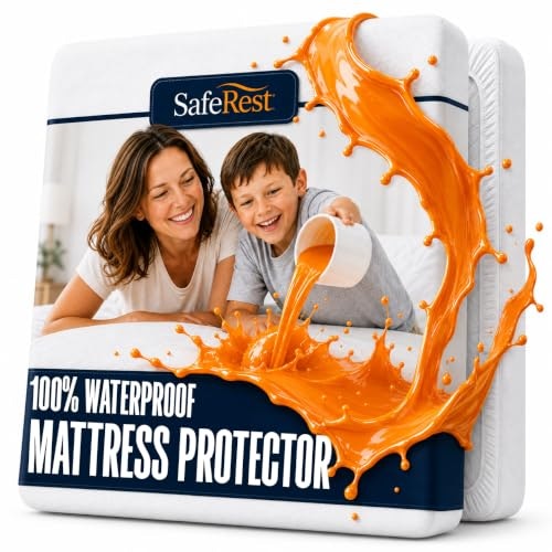SafeRest Waterproof California King Mattress Protector: $33.99 SafeRest Waterproof California King Mattress Protector: $33.99