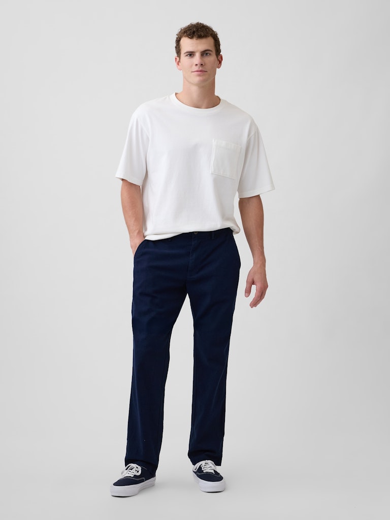 Straight Linen-Blend Pants: $34.99