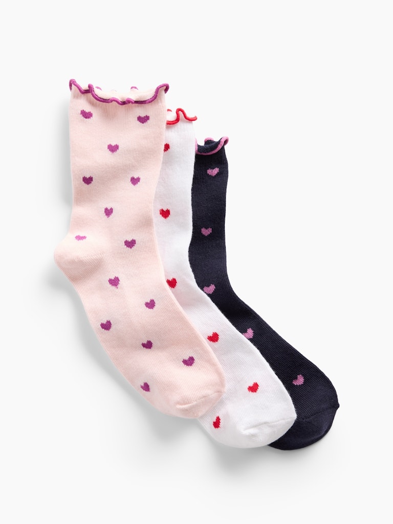 Kids' Crew Socks 3-Pack: $7.49