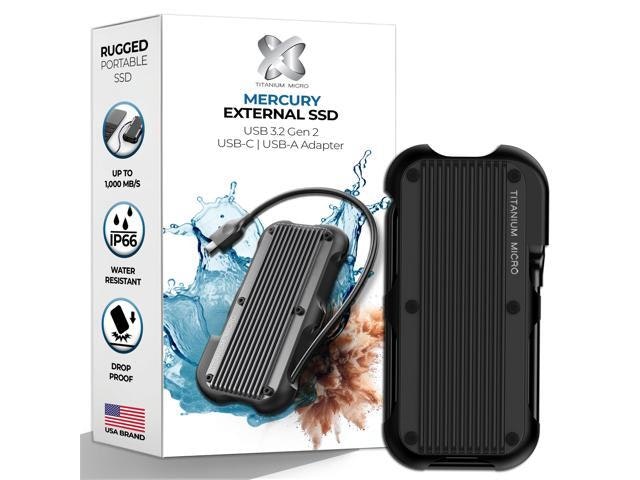 Titanium Micro 4TB Mercury Portable SSD: $579.99 Titanium Micro 4TB Mercury Portable SSD: $579.99