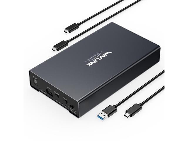 Wavlink Dual-Bay NVMe and SATA Hard Drive Enclosure: $49.99 Wavlink Dual-Bay NVMe and SATA Hard Drive Enclosure: $49.99