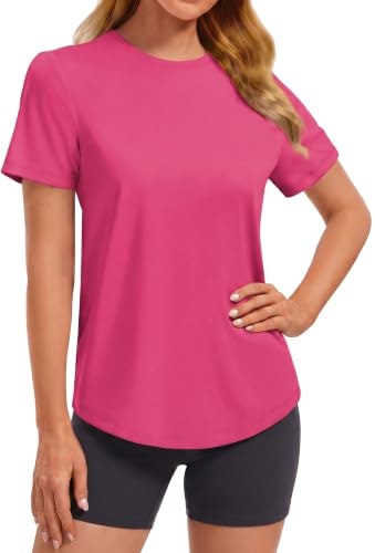 Pinspark Women's Moisture-Wicking UPF Sun Protection Workout Shirt: $9.18 Pinspark Women's Moisture-Wicking UPF Sun Protection Workout Shirt: $9.18