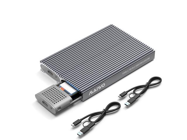 Maiwo Dual Bay M.2 NVMe SSD Enclosure: $29.99 Maiwo Dual Bay M.2 NVMe SSD Enclosure: $29.99
