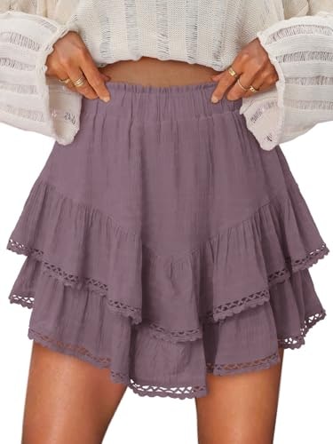 Onlypuff Women's Flowy Ruffle Skort: $28.89 Onlypuff Women's Flowy Ruffle Skort: $28.89