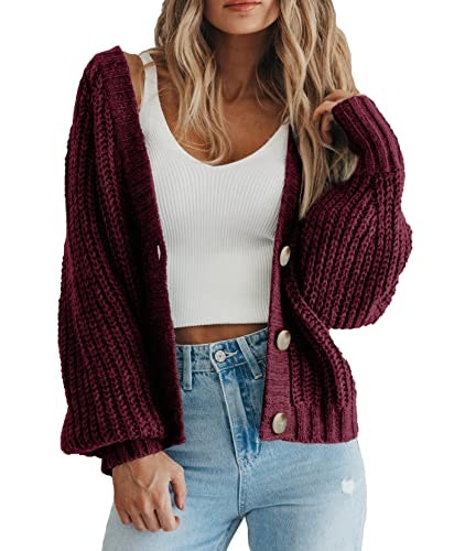 Prettygarden Women's Chunky Knit Open Front Cardigan: $27.98 Prettygarden Women's Chunky Knit Open Front Cardigan: $27.98