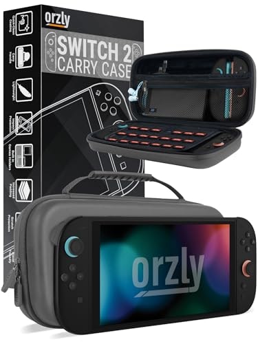 Orzly Nintendo Switch 2 Protective Travel Carry Case: $29.74 Orzly Nintendo Switch 2 Protective Travel Carry Case: $29.74
