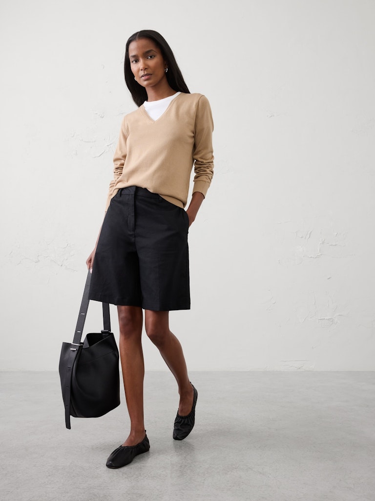 Forever V-Neck Sweater: $35 Forever V-Neck Sweater: $35