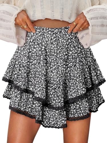 Onlypuff Ruffle Floral Skort: $28.89 Onlypuff Ruffle Floral Skort: $28.89