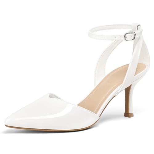 Mysoft Women's Closed-Toe Kitten Heel Pumps: $28.99