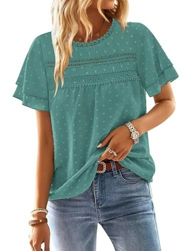 Bette Boutik Women's Boho Peplum Blouse: $14.99 Bette Boutik Women's Boho Peplum Blouse: $14.99
