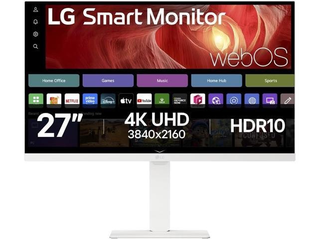 LG 27" 4K HDR IPS FreeSync Smart Monitor: $223.99 LG 27" 4K HDR IPS FreeSync Smart Monitor: $223.99