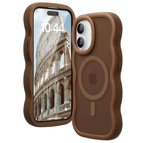 Amzfield iPhone 16 Plus MagSafe Wavy Case: $8.49