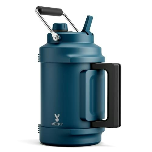 Meoky 128-oz Triple Wall Vacuum Insulated Stainless Steel Water Jug: $39.99
