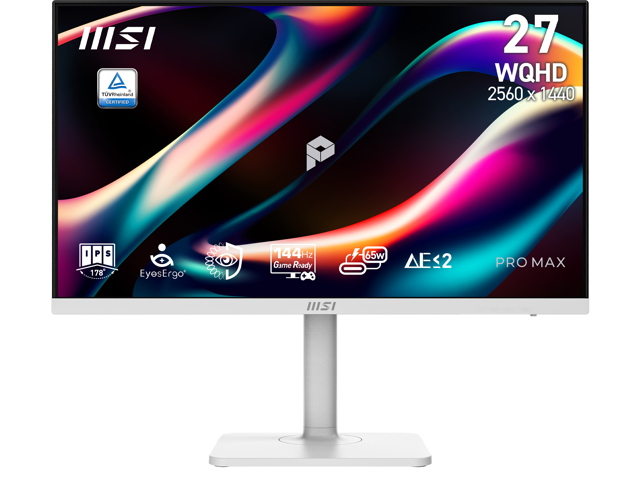 MSI 27" 1440p HDR IPS LED FreeSync Monitor: $229.99 MSI 27" 1440p HDR IPS LED FreeSync Monitor: $229.99
